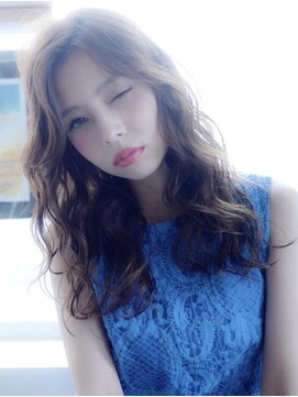 ラべリー 池袋(LOVELEY) ロブノーブルクラシカルバイヤージュパーマミディ