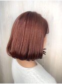 ボブ×レッドオレンジ