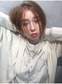 【CREAR 恵比寿/代官山】外ハネボブアッシュブラウンネオウルフ