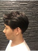 大人のパーマショート〈理容室/赤坂/六本木/パーマ〉