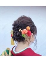 21年夏 ミディアム 成人式の髪型 ヘアアレンジ 人気順 ホットペッパービューティー ヘアスタイル ヘアカタログ