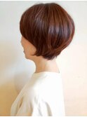 大人可愛いマッシュスタイル/グレーベージュ