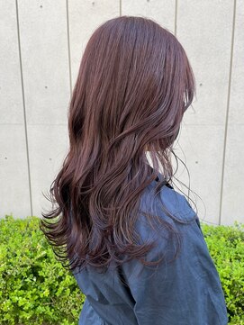 アクアオモテサンドウ(ACQUA omotesando) ＊ブリーチなしローズピンクベージュ暖色系ラベンダーピンクヘア