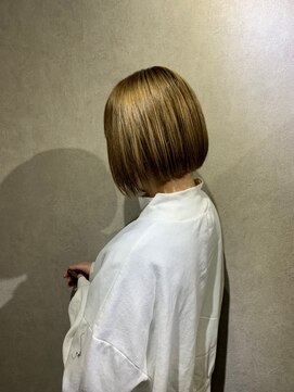 アニュー ヘア アンド ケア(a New hair&care) 20代30代大人かわいいショートボブ