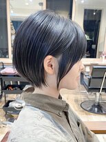 アマトウキョウ 表参道(AMA TOKYO)&nbsp;サイドバング　前髪なしショート　マッシュボブ　大場猛