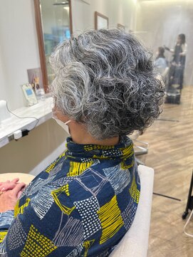 キャノン 目白本店(CANNON) 大人グレイヘア☆パーマ