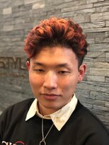 ケースタイル ヘアスタジオ 有楽町本店(K-STYLE HAIR STUDIO) アップバング/ツーブロック/レッド/銀座/有楽町＜理容室＞