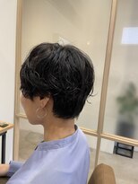 ルーム(room)&nbsp;ステップボーンカット×ショートパーマ