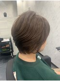 ショート×パーマ