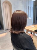 【後藤嵩広】くびれミディアム×透明感ブラウン/大人フェミニン