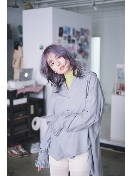 リュト(Lute) lavender ash × layer style