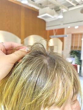 ネオリーブカフ 鶴ヶ峰店(Neolive caff) ルーツカラー　グラデーションカラー