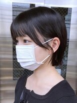 ゴーズゴー 吉祥寺(e)店(go s go)&nbsp;吉祥寺ボブ/切りっぱなしボブ/切りっぱなし/パラパラ質感