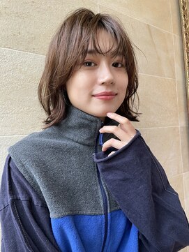 ビュートリアム265(BEAUTRIUM 265) ボブレイヤー・ベージュ・顔周りカット・銀座日比谷20代30代