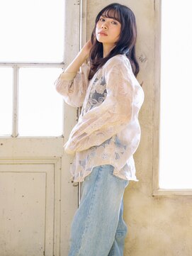 アビエクレール 河内花園(abije claire) 抜け感レイヤーロングvol.2