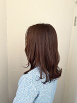 ミューズジャルダン(MUSE jardin)&nbsp;艶ベージュ×ミディアムレイヤー