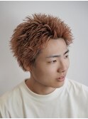 新潟スパイキーショート　新潟メンズパーマ