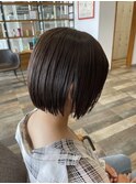パツンとボブスタイル