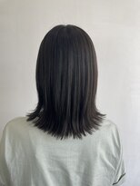トップヘアー 本店(TOP HAIR)&nbsp;シアーグレージュ外ハネボブ