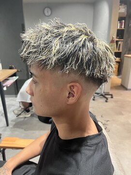 スウェル 柏店(Swell) 金メッシュ×ツイストパーマ