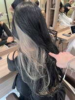 アッシュ 笹塚店(Ash)&nbsp;グレージュ/ホワイトベージュ/インナーカラー