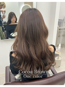 ナンバー アンフィール 渋谷(N° anfeel) 【星野】カラー指名No.1/透明感溢れるココアブラウン