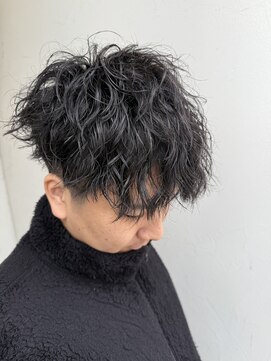 ジュエ ヘアー デザイン(Jue hair design) マッシュ/緩め縦落ち/ツイスパ