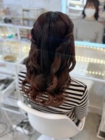 アトリエビューティーアミュ(atelier beauty AmU)&nbsp;お呼ばれ 推し活 ハーフツイン