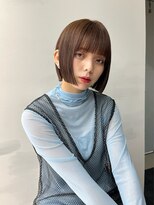 ヴェイン 渋谷(vain)&nbsp;透明感カラー×ぷつっとボブ