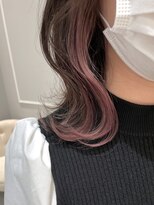 ネオリーブギンザ 銀座店(Neolive GINZA)&nbsp;インナーカラー/イヤリングカラー/ピンク【銀座】片桐