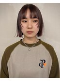 チョコレートカラー/ボブ
