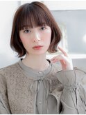 ★大人美人ひし形シルエット外ハネボブウルフカット30代40代★1