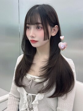 ナツエクステンション 梅田(natsuu extension) エクステ／髪質改善/韓国／ワンホン／梅田／韓国風／ブリ －チ