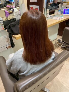 エヌアンドエーコンティ(N&A CONTi) ナチュラル美人◎愛されゆるふわセミロング/艶感/艶カラー