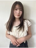 【Juno天文館店】シアーベージュ　ロングレイヤーカット