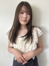 ジュノ 天文館本店(Juno) 【Juno天文館店】シアーベージュ　ロングレイヤーカット