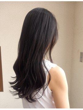 セレスト 下北沢店(CELESTE) 黒髪レイヤーロング