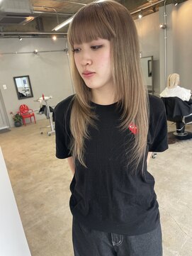 ナイーヴヘア(NAiVE HAIR) 【NAiVE HAIR 北原】ミルクティーベージュ
