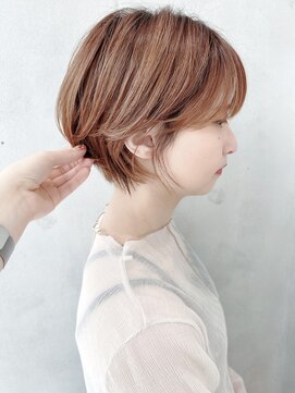 セイドット リー(Say. Ree) say.ショートボブひし形ショートグランマッシュモーヴピンク