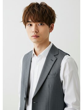 ライフイズ プレジャー 磐田中泉店(Life is… PLEASURE) #磐田　メンズ王道マッシュ×ニュアンスパーマ