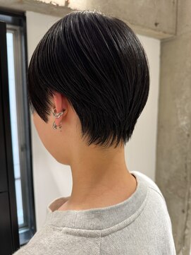 ヨーク(YOKE) ベリーショートショートボブ黒髪短髪20代30代40代