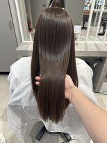 アンハーツ(ann HEARTS)&nbsp;スーパー艶ロング/ロング/ストレート/ベージュカラー/20代/30代