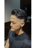 エヌドットバーバー ヒロオ(N.BARBER HIROO)&nbsp;アップバングフェード