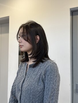 ゴウトゥデイシェアサロン 町田店(GO TODAY SHAiRE SALON) 韓国風ミディアムレイヤーカット