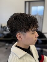 アイスプロドバイブルーム 木更津店(ice prod by bloom) MEN’S HAIR/サーフカール/刈り上げセンターパート/木更津