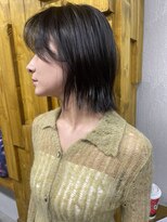 コモレビ(komorebi) 【嶋崎翔】暗髪外はねボブ