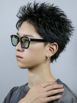 オーシャントーキョー 大阪(OCEAN TOKYO) ベリショスパイキーショートべリーショートアップバングメンズ