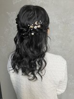 コトナ(kotona)&nbsp;【ハーフアップパーティーヘア】低めシニヨンタイトシニヨン渋谷