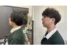 【パーマ人気NO .3】カット+波巻きプードルパーマ ¥16,990 青葉台/三軒茶屋