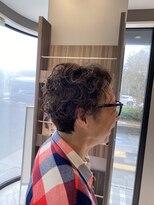 アース オーセンティック 新浦安店(EARTH Authentic)&nbsp;大人ハイライトパーマスタイル